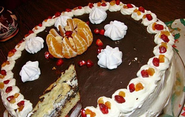Przepis  tort z masą makową przepis