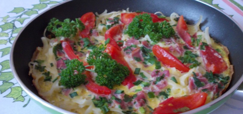 Omlet z makaronem (autor: bernadeta1)