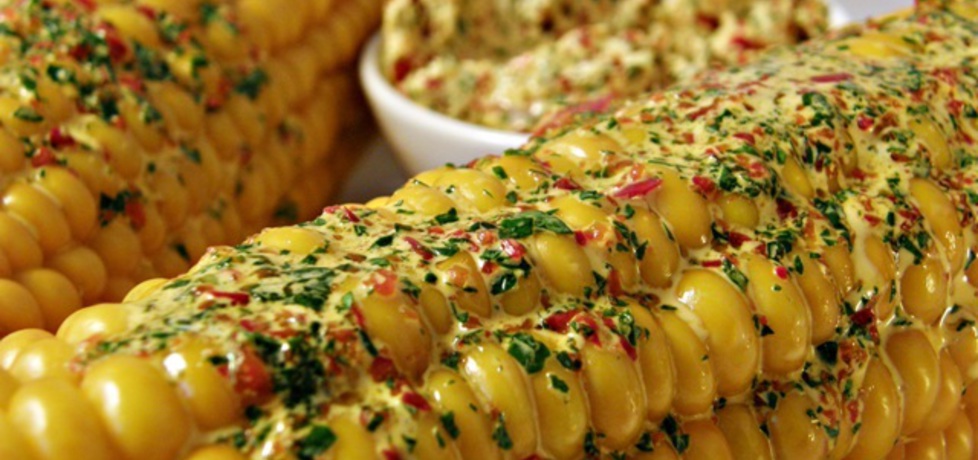 Gotowana kukurydza z pikantnym masełkiem (autor: js28 ...