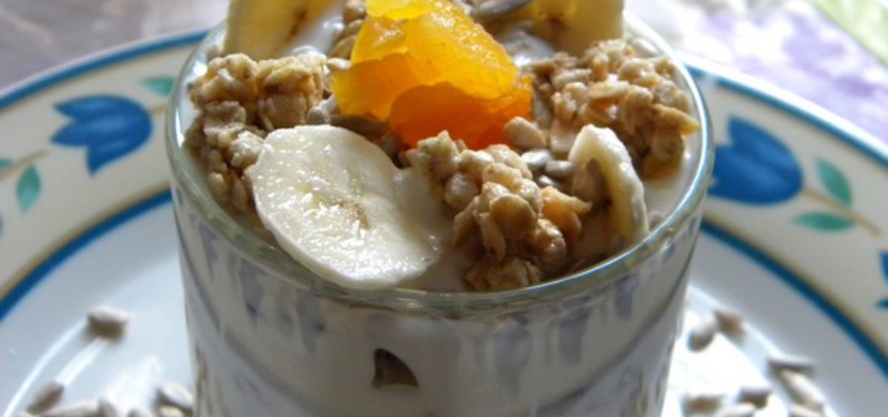 Zdrowy jogurt śniadaniowy (autor: cynamonka)