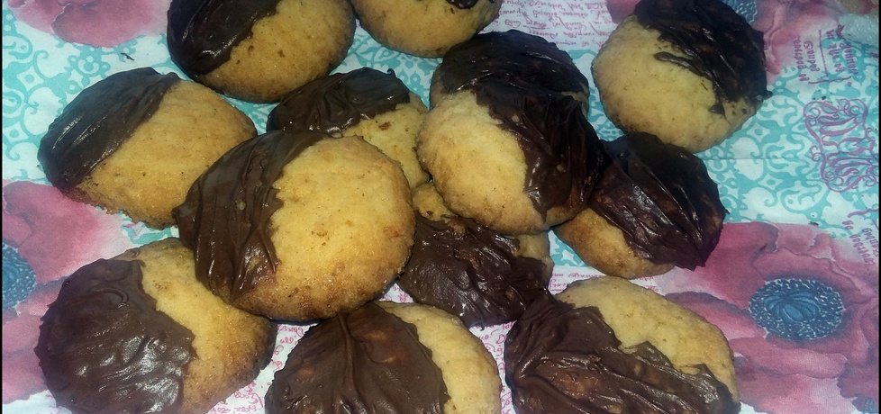 Ciastka kokosanki z polewą czekoladową (autor: jusiaa ...