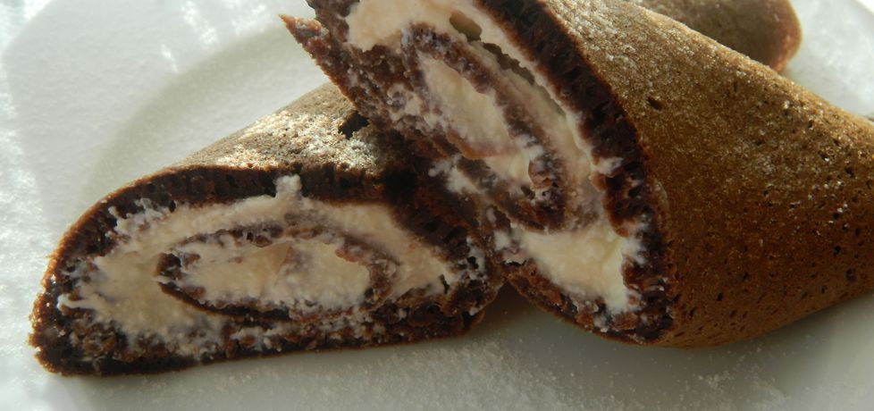 Naleśniki czekoladowe z serem (autor: bietka)