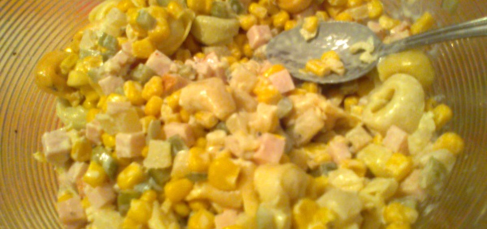 Sałatka z tortellini i ananasem (autor: betka)
