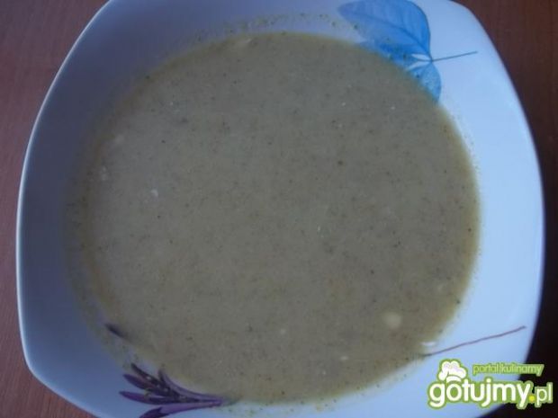 Przepis  zupa-krem brokułowa z marchewką przepis
