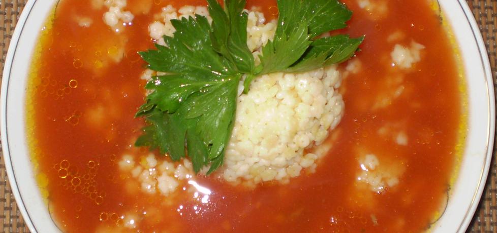 Zupa pomidorowa z selerem naciowym: (autor: babciagramolka ...