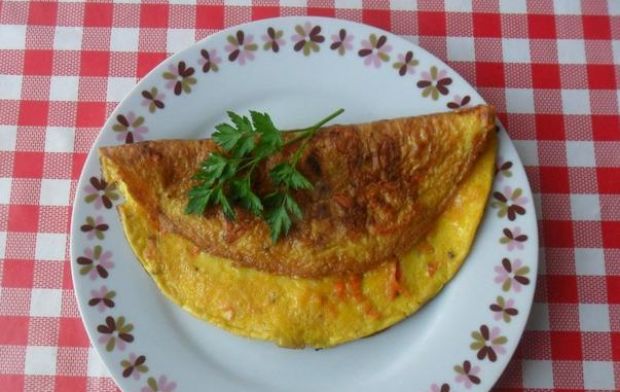 Przepis  omlet z marchewką przepis
