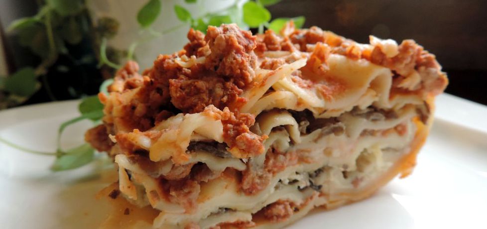Lasagne z mięsem i pieczarkami (autor: goofy9)