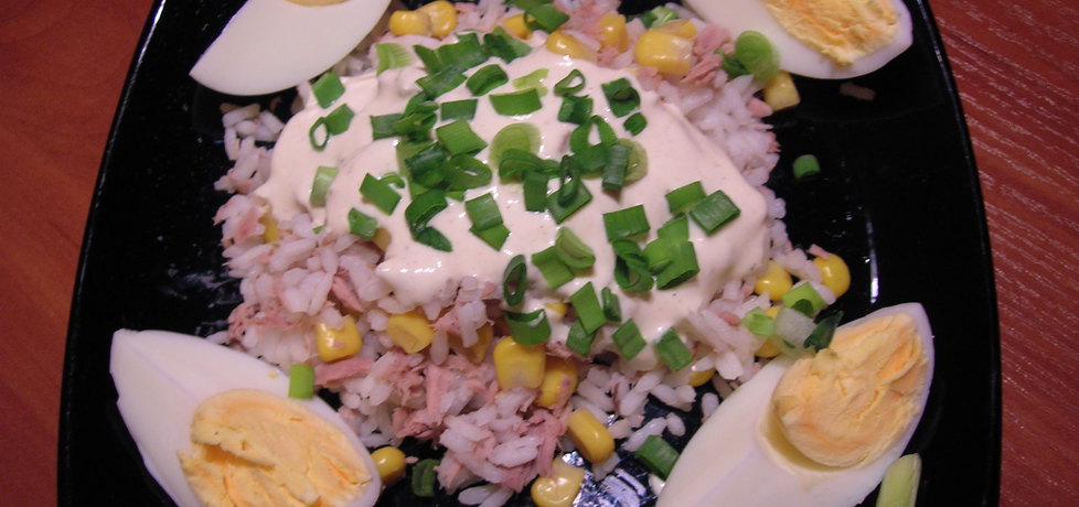 Pyszna sałatka ryżowa z tuńczykiem (autor: izabela77 ...