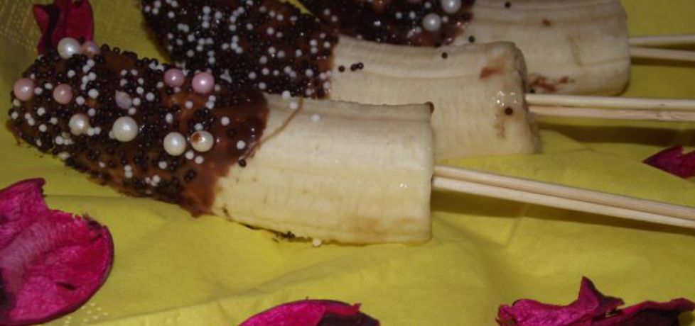 Bananowe lody. (autor: monia2005)