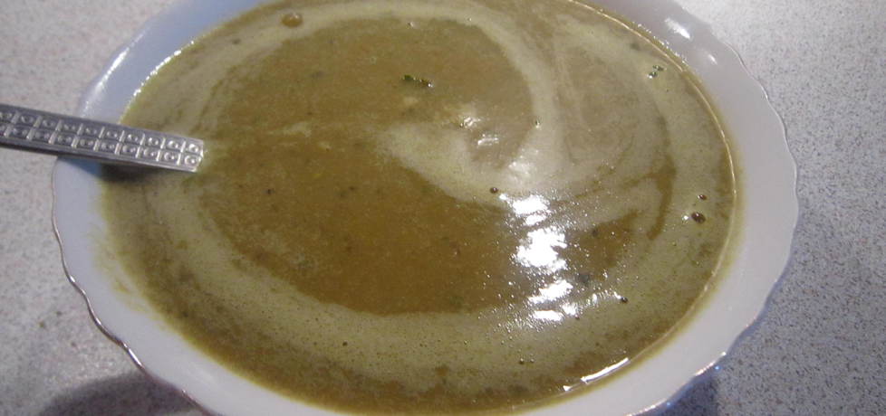 Zupa-krem z zielonej soczewicy (autor: kate131)