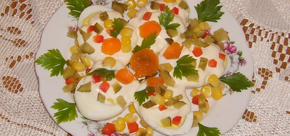 Jajka z majonezem i warzywami (autor: beatkaa153 ...