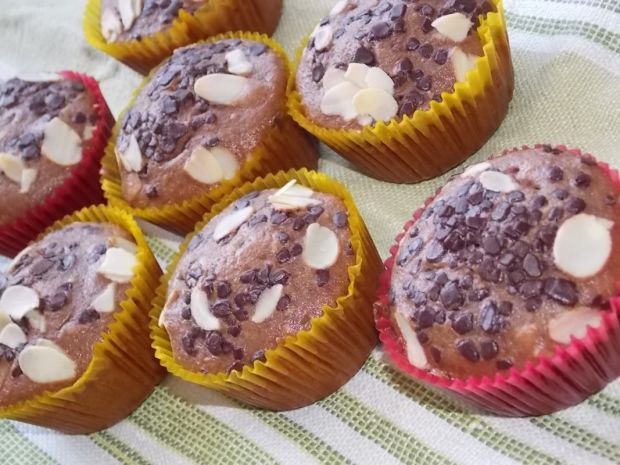 Przepis  muffinki czekoladowe z kokosem przepis