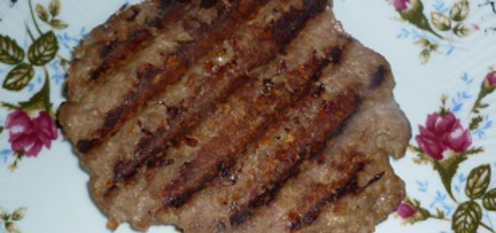 Grillowane mięso do hamburgerów (autor: wafelek2601 ...