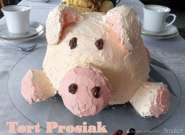 Tort prosiak – krok po kroku