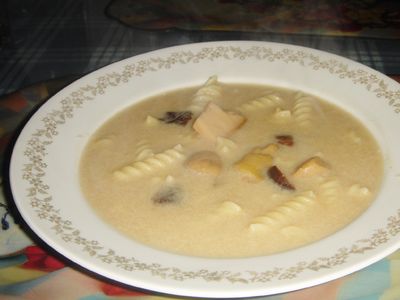 Kremowa zupa grzybowa