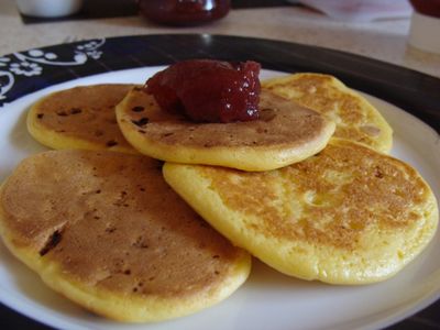 Placuszki z serka wiejskiego/ cottage cheese pancakes ...
