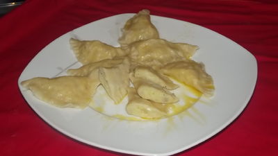 Pierogi z kaszą pęczak