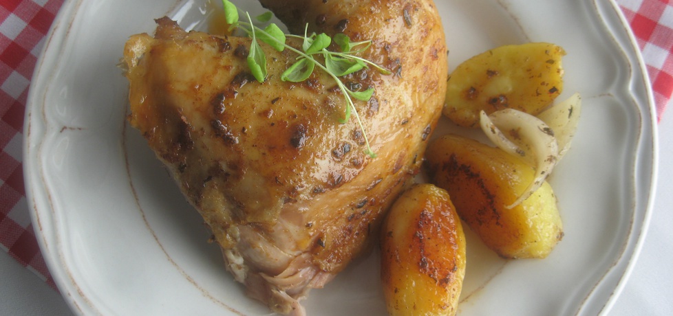 Kurczak pieczony z ziemniakami (autor: anemon)