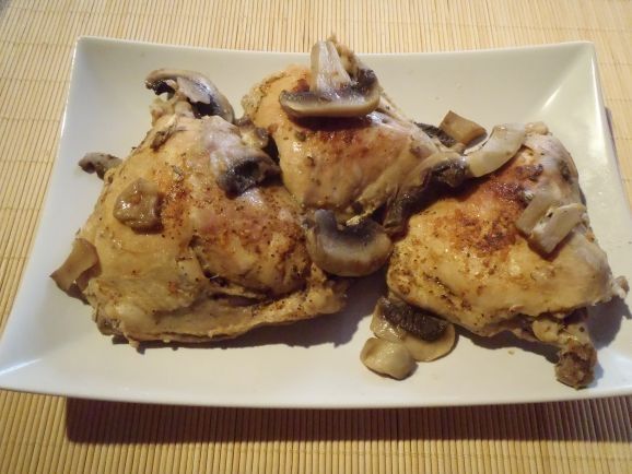 Kurczak w pieczarkach  przepis kulinarny