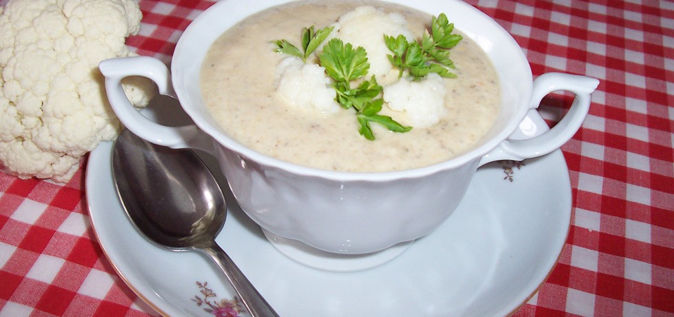 Zupa krem z pieczarek i kalafiora (autor: pestka)