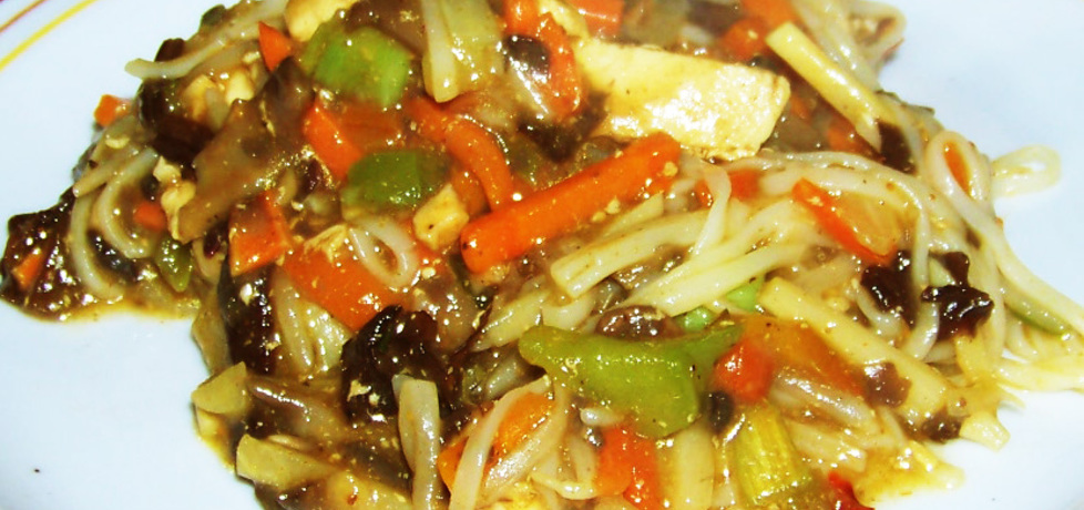 Noodle chińskie w curry (autor: renia1)