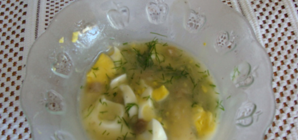 Zupa koperkowa z jajkiem (autor: agnieszka214)