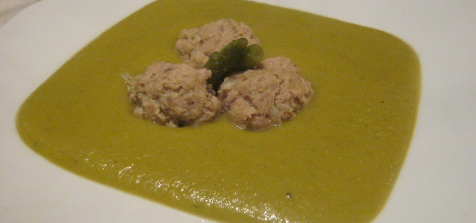 Zielona zupa