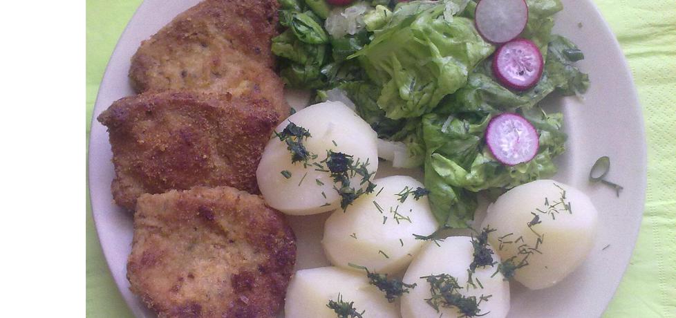 Ryba smażona z ziemniakami (autor: kuchareczka2 ...