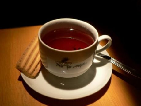 Przepis  herbata z sokiem winogronowym przepis
