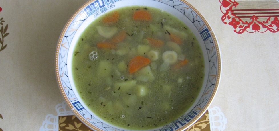 Zupa z zielonej soczewicy (autor: ania321)