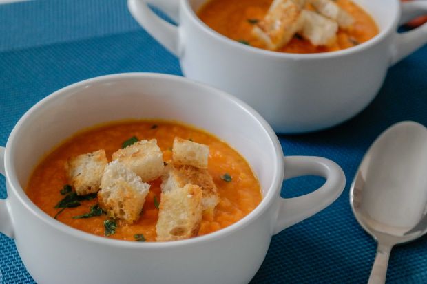 Przepis  zupa krem z marchewki i pomarańczy przepis