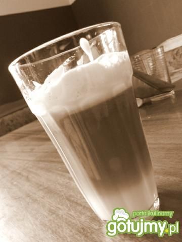 Przepis  domowa kawa latte :) przepis