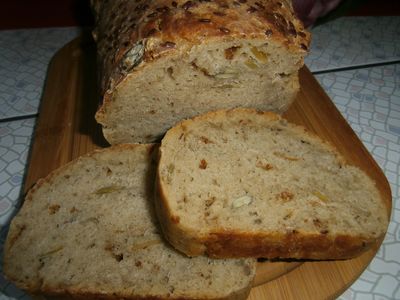 Domowy chleb żytni na zakwasie