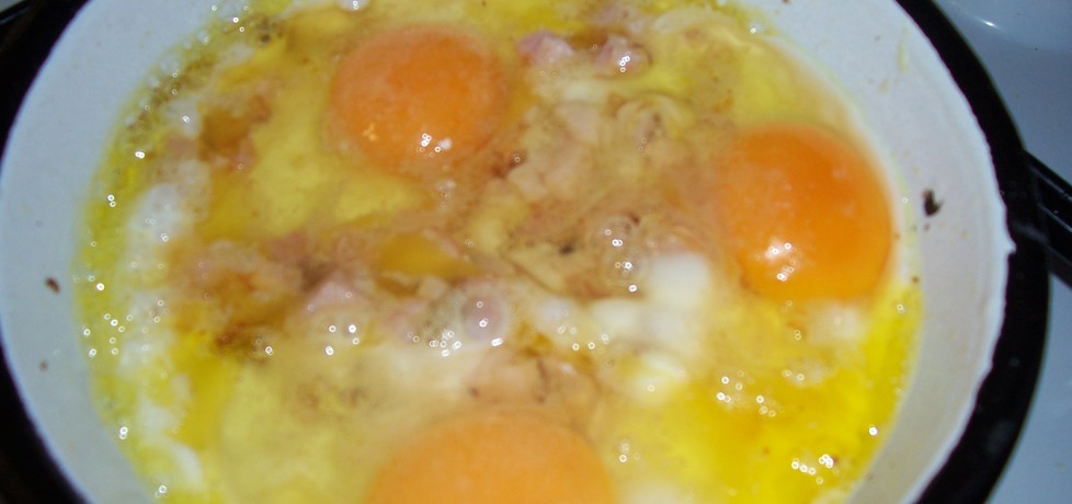 Jajka sadzone na szynce (autor: mamusia1)