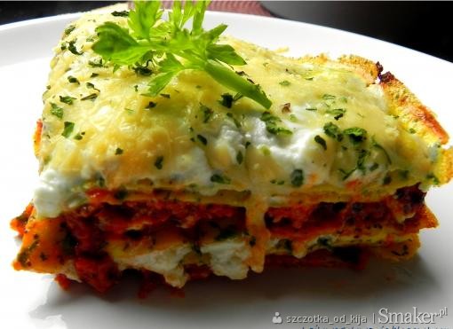 Lasagne bez makaronu- dietetycznie