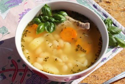 Zupa z młodej fasoli (fasolowa)