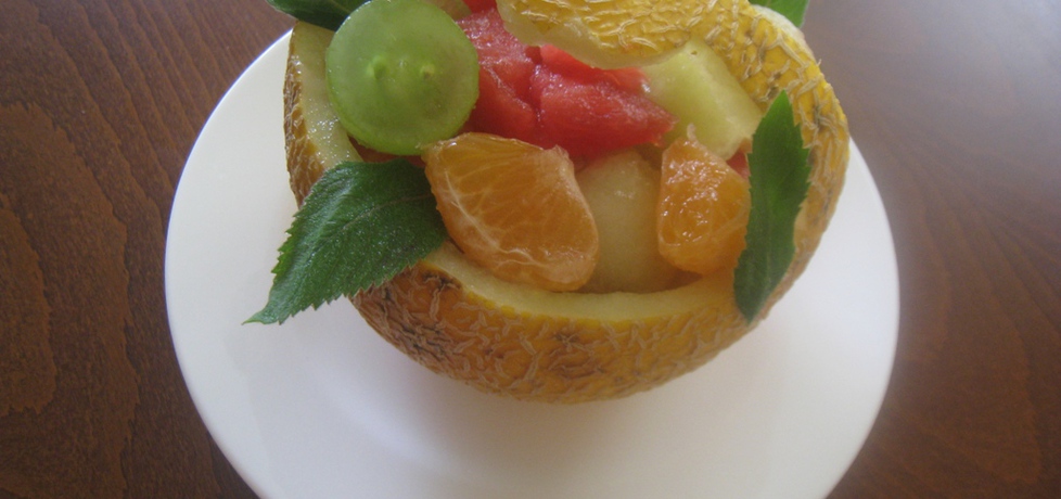 Sałatka w melonie (autor: agogo2)