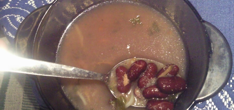 Wegetariańska zupa fasolowa (autor: joanna108)