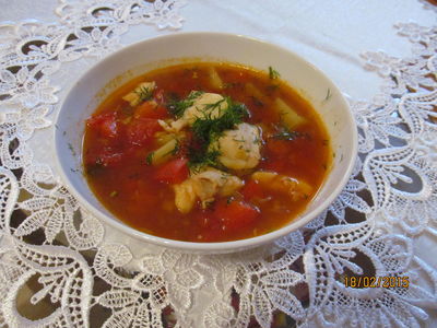 Zupa gulaszowa z dorsza