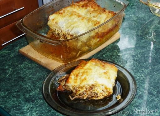 Lasagne mięsno-pomidorowa