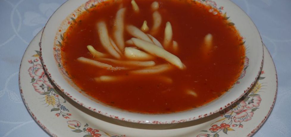 Zupa pomidorowa z trzema rodzajami pomidorów (autor: magula ...