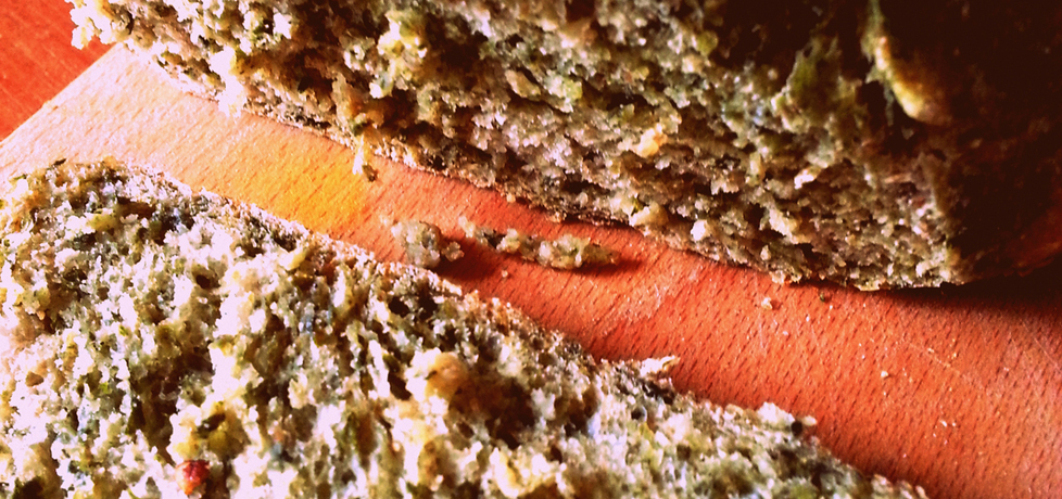 Chleb pszenny ze szpinakiem (autor: magdalena