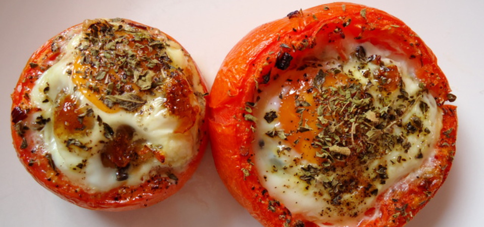 Pomidory zapiekane z jajkiem (autor: agnieszka189 ...