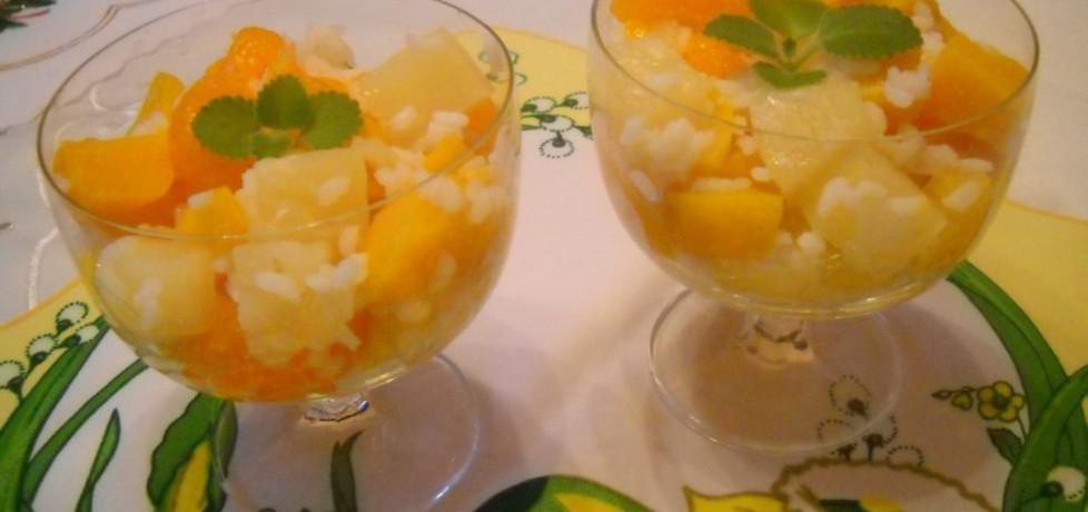 Sałatka owocowa z ryżem (autor: bernadeta1)