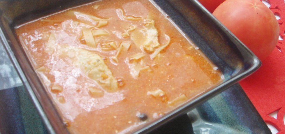 Pikantna zupa pomidorowa z marchewką (autor: justi2401 ...