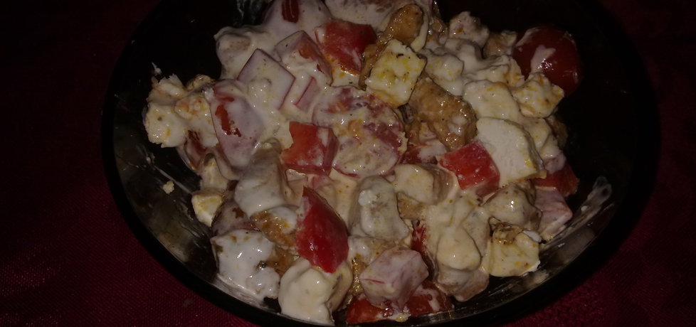 Sałatka z kurczakiem i serem feta (autor: joannaa24 ...