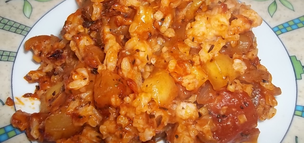 Cukinia z ryżem w pomidorach (autor: beatris)
