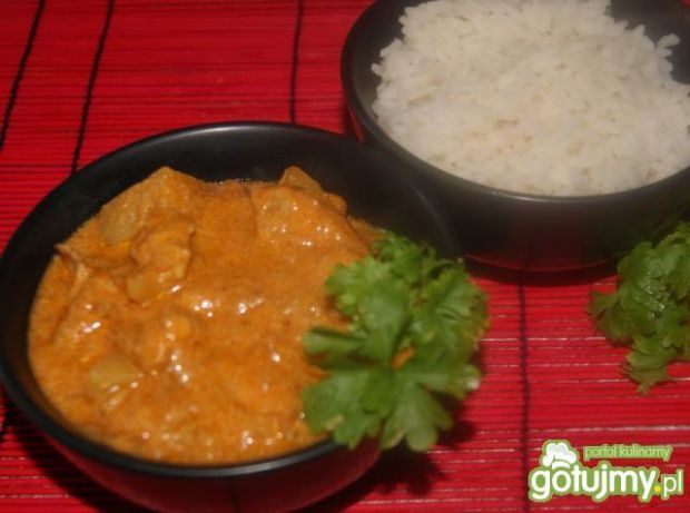 Przepis  chicken curry wg buni przepis