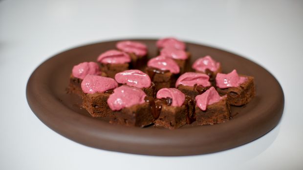 Przepis  mocno czekoladowe brownie przepis