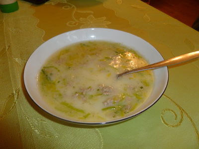 Zupa serowa